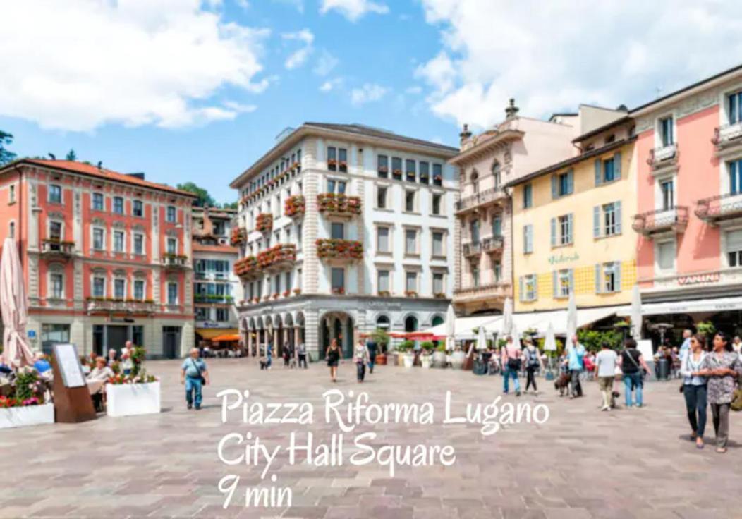 Modern Boho Style Suite In Lugano City -By Easylife Swiss المظهر الخارجي الصورة